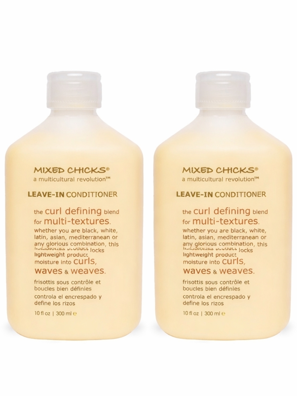 Mixed Chicks Leave-In Conditioner  Two 10 Fl Oz Bottles NEW